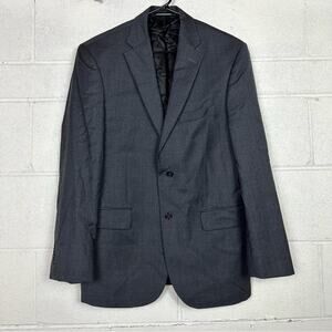 Jos. A Bank dark gray tailored fit suit coat blazer jacket 40R